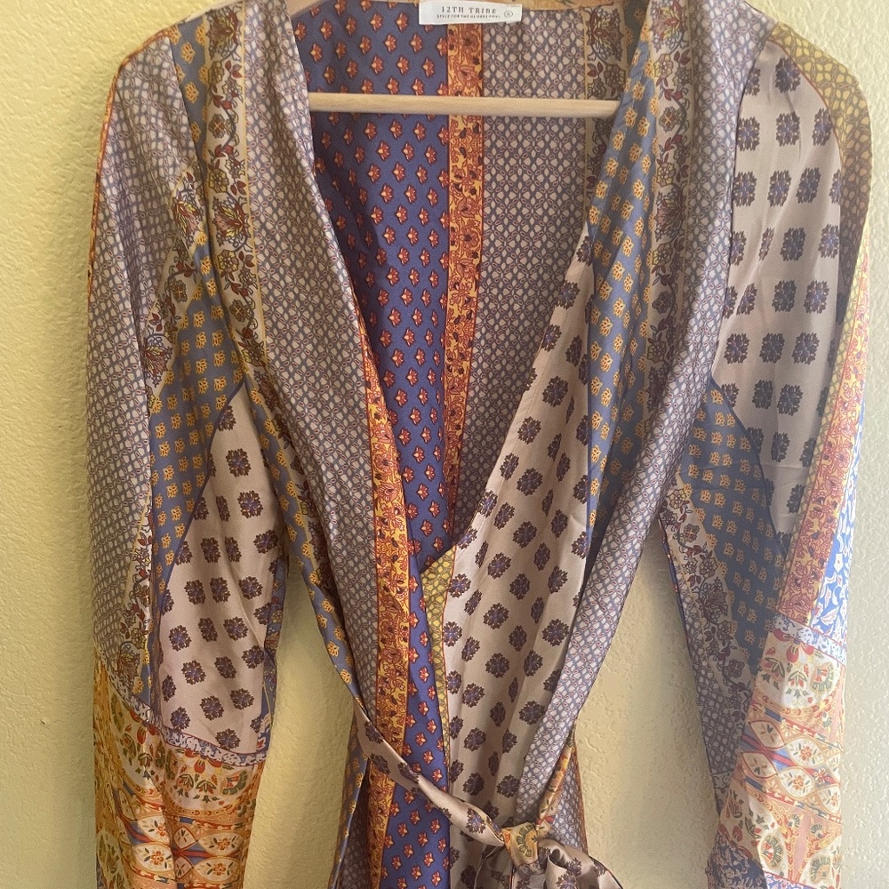 Summer Wrap Kimono Dress